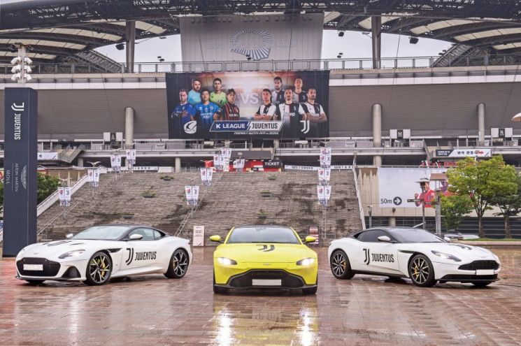애스턴마틴, 유벤투스 FC 친선경기 공식 스폰서 참여