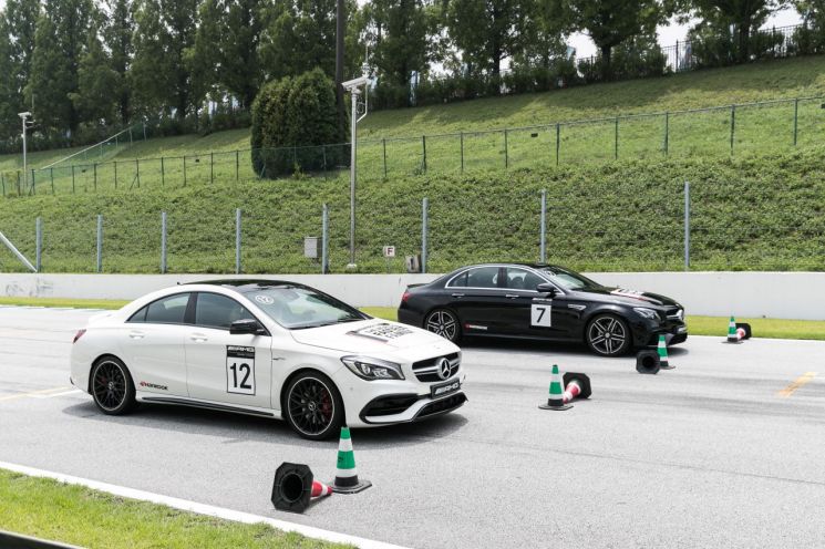 [르포]벤츠 고성능차로 운전 제대로 배운다…AMG 드라이빙 스쿨