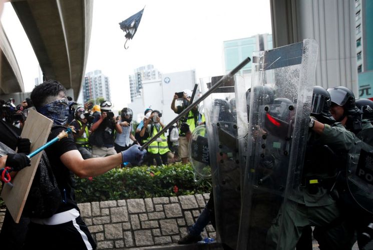 홍콩서 '백색테러' 규탄 시위…29만명 참석