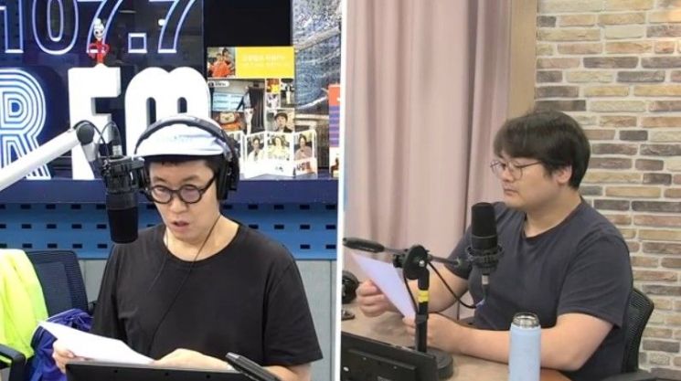 '업 할아버지' 닮은꼴 정상근 기자 누구…김영철 "보이는 라디오로 확인해보세요"