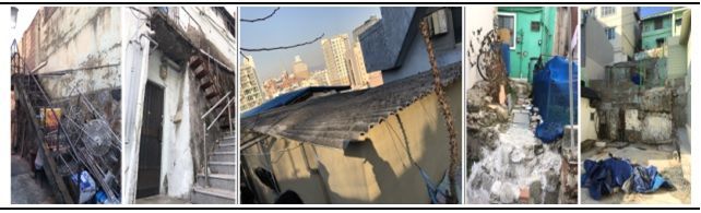 ▲노후주택 개선사업 대상지로 선정된 부산 동구 안창마을 모습(제공: 국토교통부)