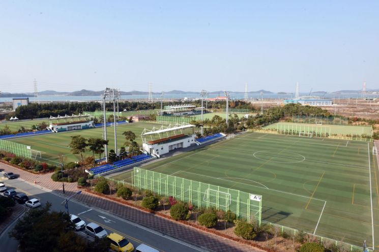 국제여자축구대회가 개최되는 목포국제축구센터 전경 (사진제공=목포시)