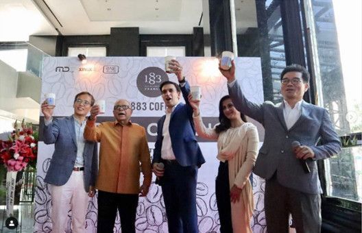 <인도네시아 1883COFFEE 1호점 그랜드 오픈행사 현장사진>
