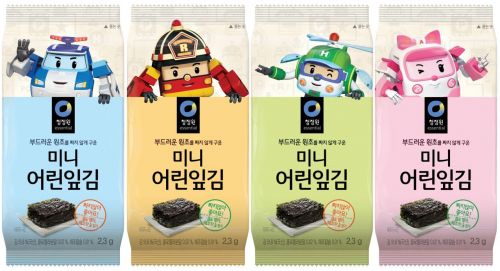 대상 청정원, 부드러운 원초로 짜지 않게 구운 ‘미니 어린잎김’ 출시