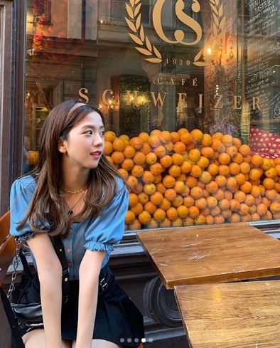 [포토] 지수 '상큼 터지는 일상'