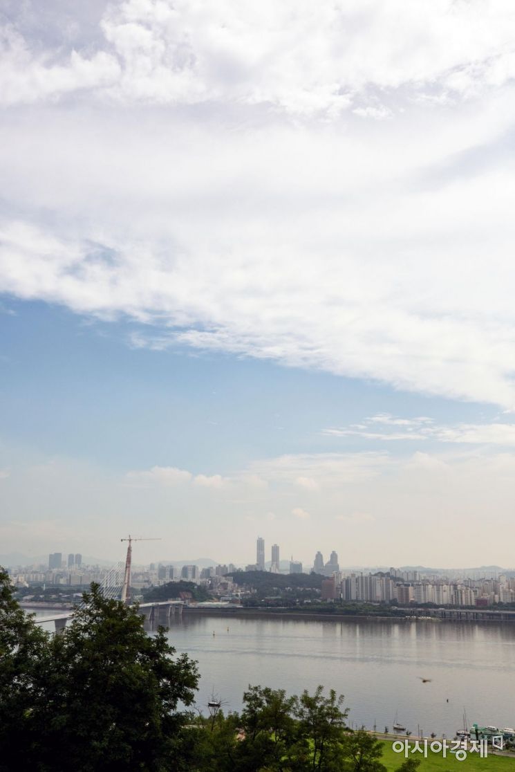 [포토]태풍 영향권 벗어난 서울