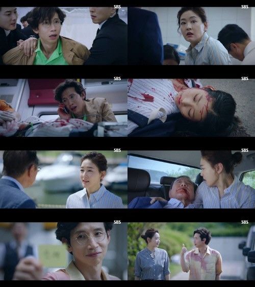 배우 봉태규 박진희/사진=SBS 수목드라마 '닥터탐정' 방송화면 캡처
