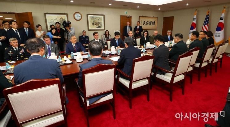 [포토]한미 국방장관 회담 개최