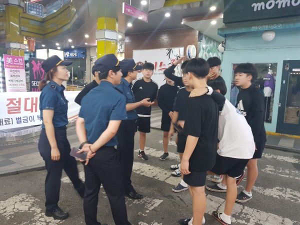 광주 광산경찰 ‘학교폭력 근절 아웃리치 홍보’ 전개