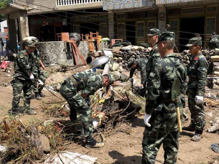 中 산둥성, 태풍 레끼마 피해로 5명 사망 7명 실종