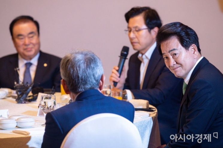 [포토]초월회 참석한 정동영 대표