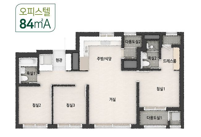 아파텔로 불리는 주거용 오피스텔, 선호도 급상승