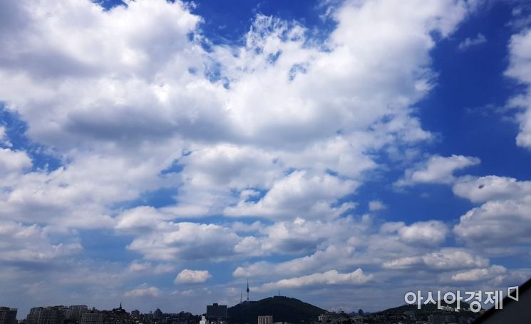 [포토] 맑고 푸른 서울 하늘