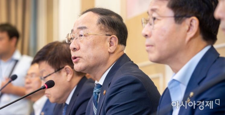 홍남기 "WTO 제소 추진…소재·부품·장비 예산 2조원 반영"(종합)