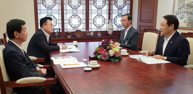 임택 광주 동구청장, 예산확보 ‘잰걸음’