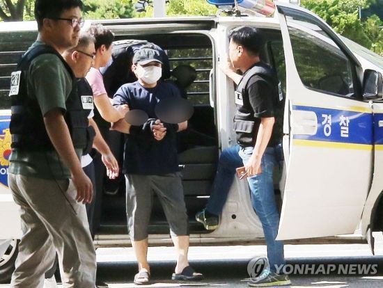 [속보]'한강 몸통 시신' 사건 피의자 신상공개 39세 장대호