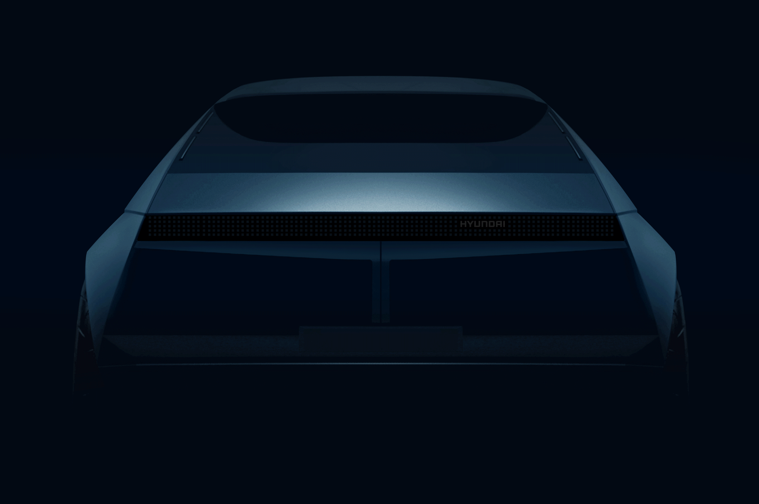 현대차, 미래 EV 디자인 담은 콘셉트카 '45' 티저 이미지 공개
