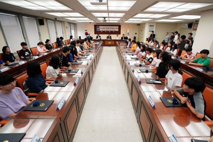 동대문구의원 멘토 역할하는 아동·청소년의회 출범 