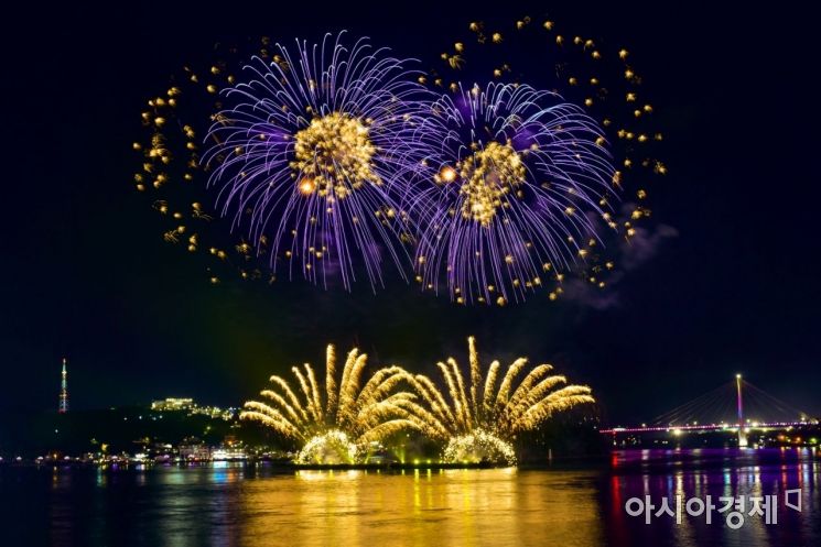 2018 여수밤바다 불꽃축제 모습