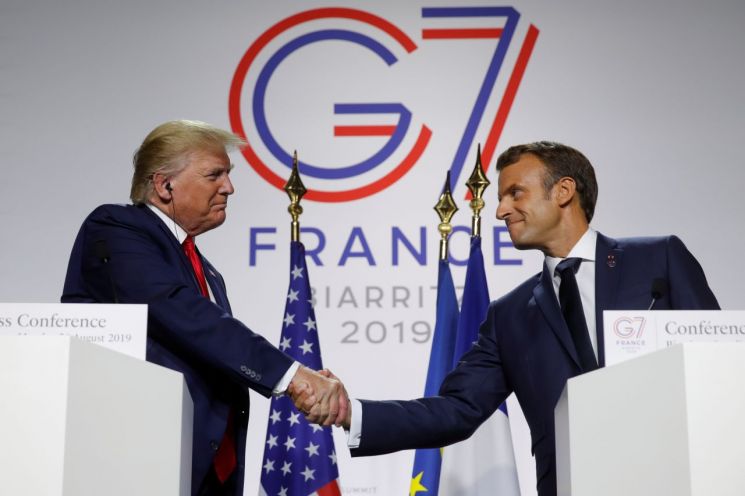 프랑스 중재 속 美-이란 대통령 회담할까…트럼프 "여건 조성된다면 만날 것"