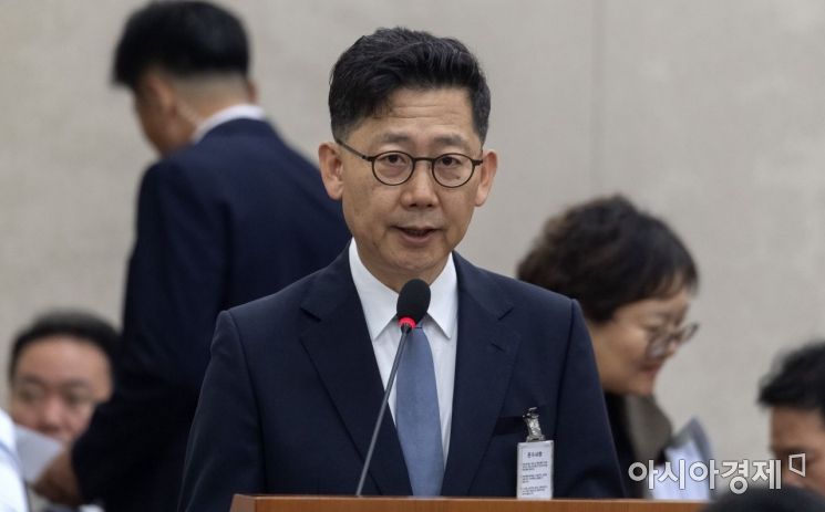 [포토] 인사청문회 출석한 김현수 후보자