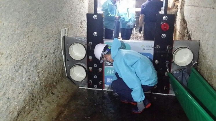 금천구, 하수도 공사 신공법(장치) 개발