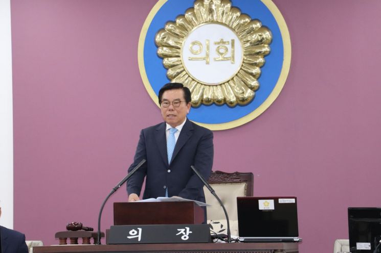 조영훈 서울 중구의회 의장 개회사