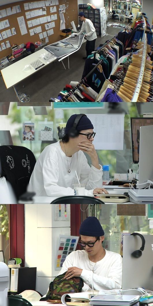 2일 방송되는 SBS '동상이몽 시즌2-너는 내 운명'에서는 패션브랜드 대표로서의 김원중의 모습이 공개된다/사진=SBS '동상이몽' 화면 캡처