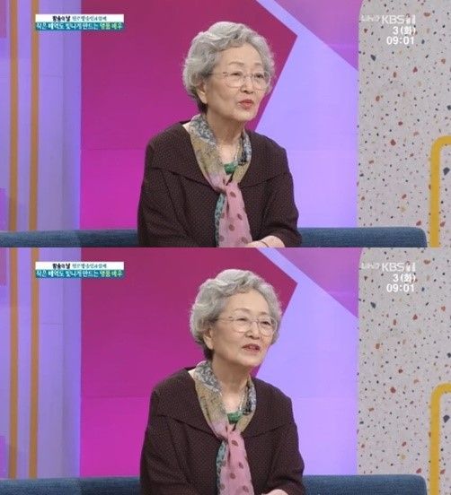'아침마당' 나이 83세 김영옥 "현역 최고령 여배우…男으론 이순재·신구가 위""