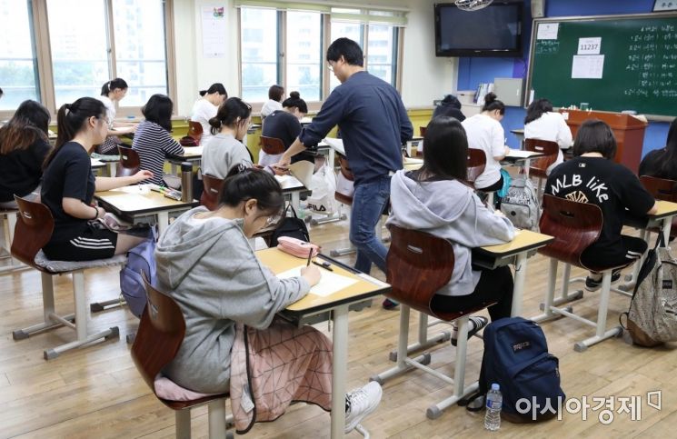 [포토]수능 전 마지막 9월 모의평가 
