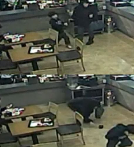 2012년 한 식당 직원이 자신이 들고 있던 국물을 9살짜리 손님에게 쏟은 사건이 발생했다./사진=CCTV 캡쳐