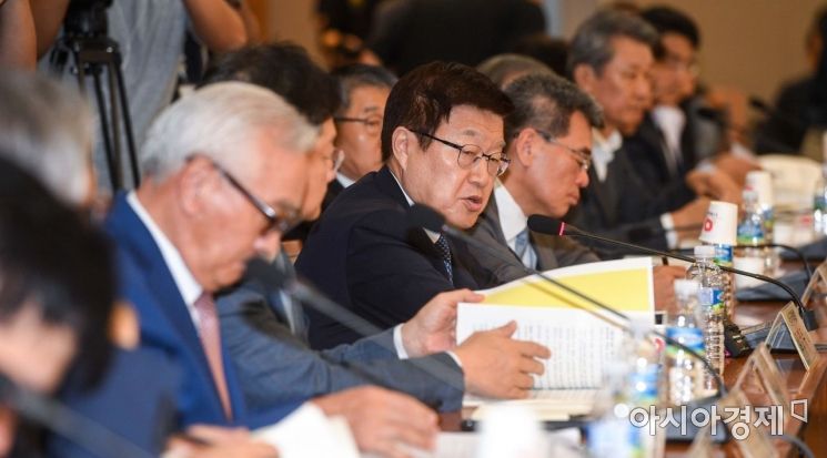 [포토]모두발언하는 김영주 한국무역협회 회장