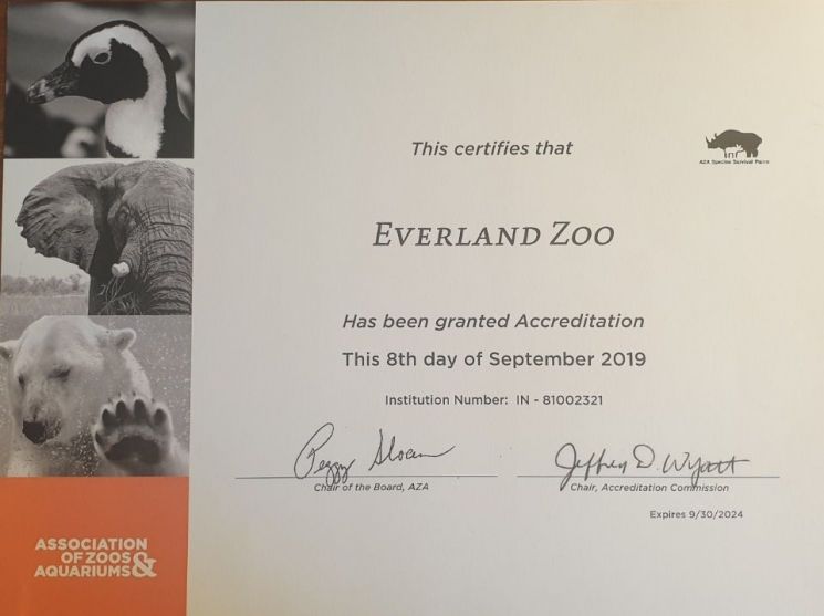 에버랜드, 아시아 동물원 최초 'AZA 인증' 획득