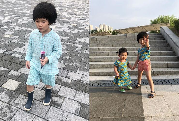 봉태규의 두 아이들. 사진=봉태규 인스타그램
