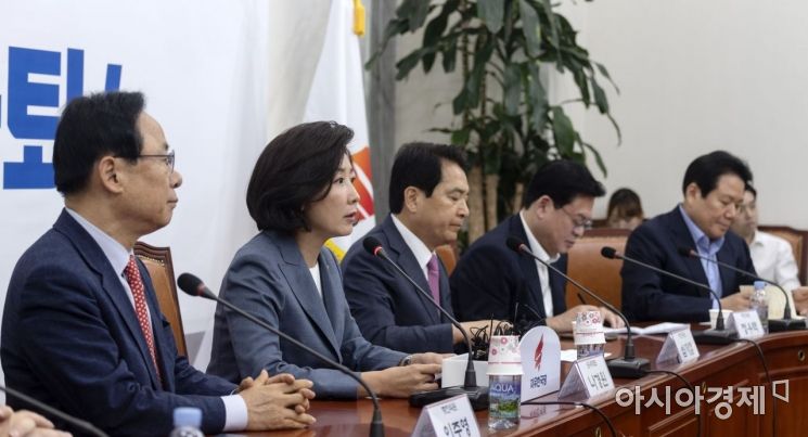 [포토] 모두 발언하는 나경원 원내대표