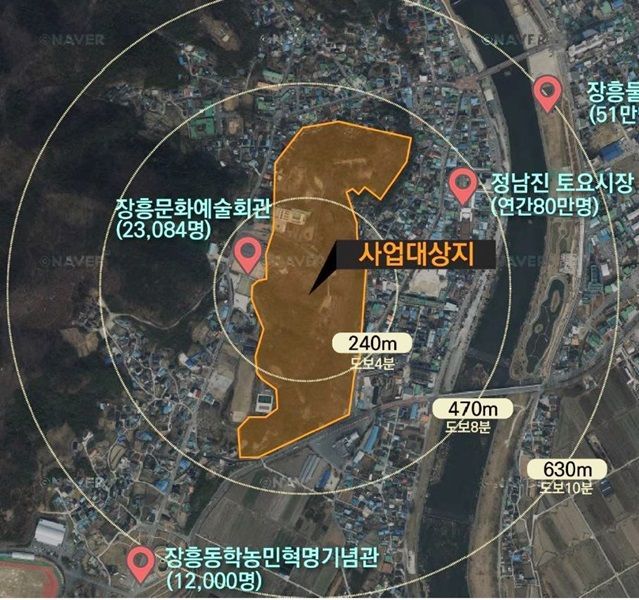장흥군은 총사업비 100억 원을 들여 장흥읍 예양공원을 ‘역사 향기 숲 테마공원’으로 재구성한다. (사진제공=장흥군)