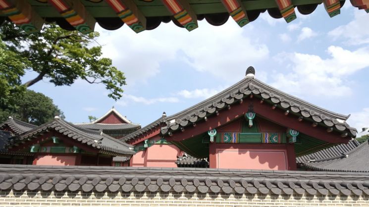 검서청 누마루에서 바라보는 전경