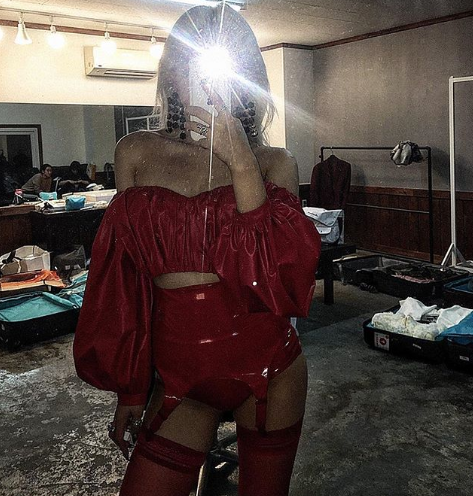 [포토] 전지우, '강렬한 무대의상'