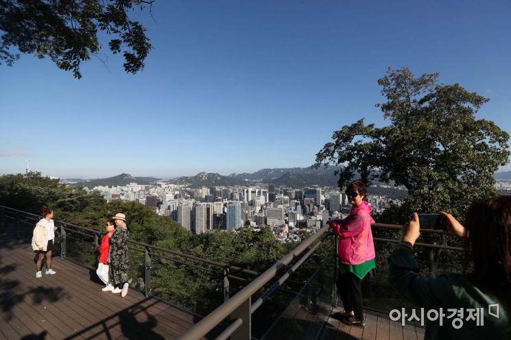 [포토]태풍 영향에서 벗어나 