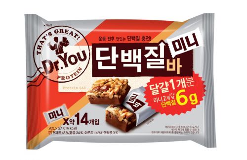 오리온, ‘닥터유 단백질바 미니’ 출시…브랜드 라인업 확장 