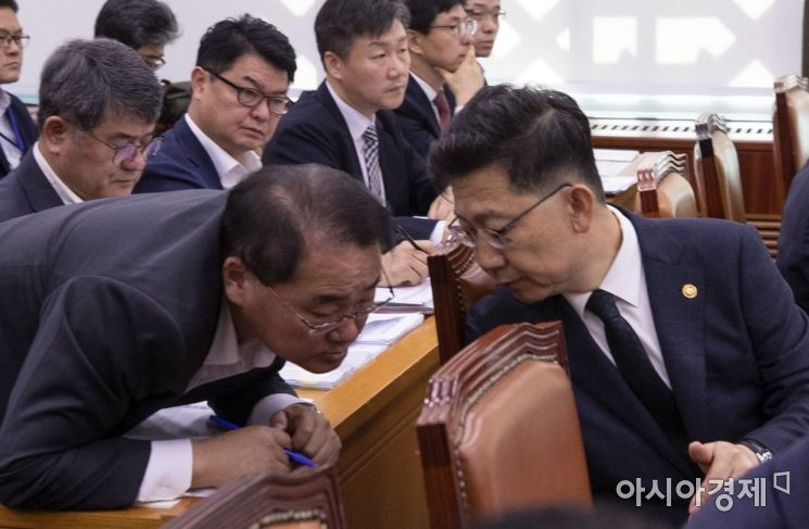 [포토] 국회 출석한 김현수 장관