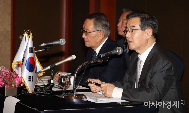 [포토]한일경제인회의 기자회견 