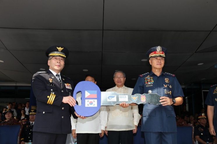 경찰, 필리핀에 '한국형 순찰 오토바이' 142대 지원