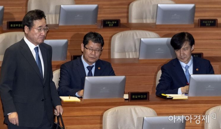 이낙연 총리 '조국 임명 반대' 건의 의혹에 "확인해주기 어렵다"
