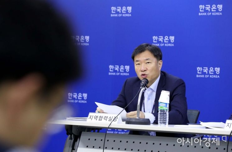 [포토]발언하는 윤상규 지역협력실장 