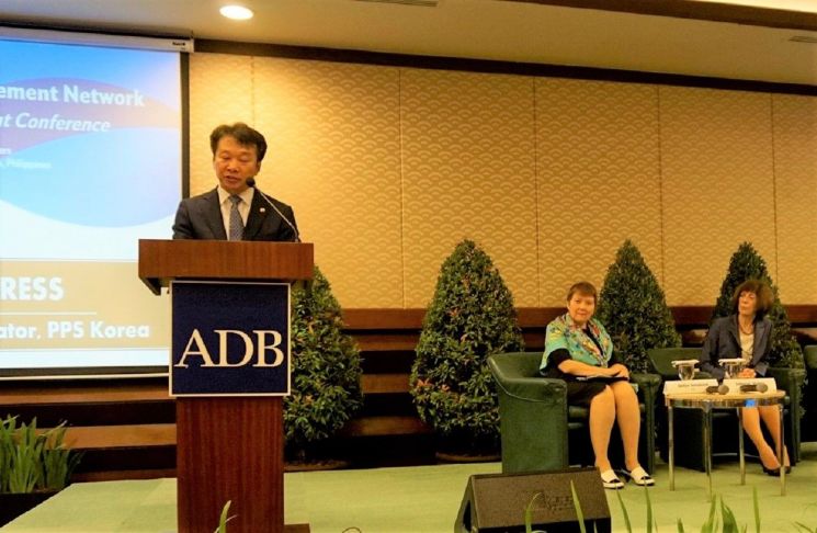 [포토] 정무경 조달청장, 아·태 전자조달 네트워크 ‘기조연설’