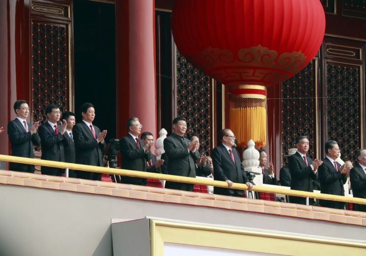시진핑, 건국70주년 열병식 "평화통일·일국양제 방침 견지"(종합)