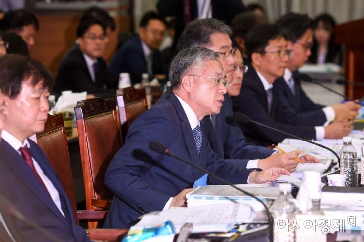 [포토]국정감사 출석한 김영대 서울고검장