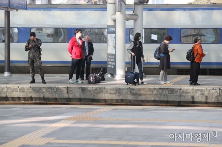 [포토]열차 기다림 