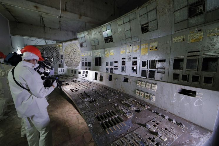 체르노빌 원자력 발전소 통제실/사진=EPA연합뉴스